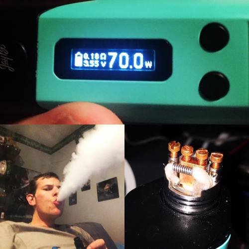 #reuleauxrx200 #15coil #vapemods #dodge #vape #rebuild #vapelife...