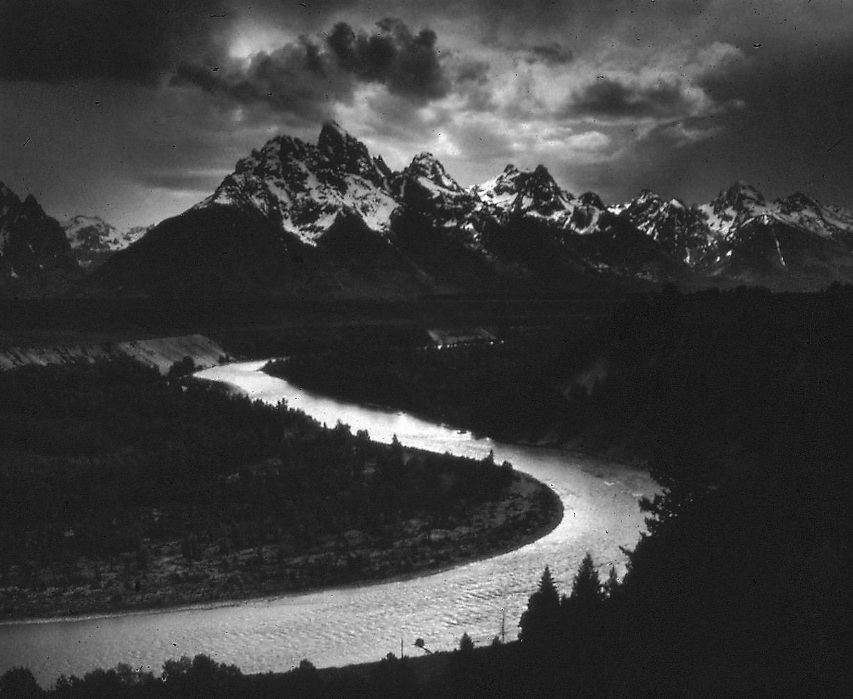 The world of old photography: Ansel Adams: The Grand Tetons and the ...