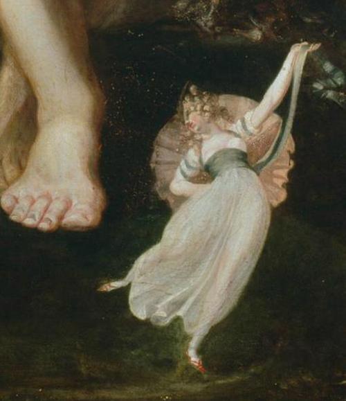 Henry Fuseli, Titania Caresses Bottom with the Donkey's Head, 1793-94, oil on canvas. Kunsthaus, Zurich