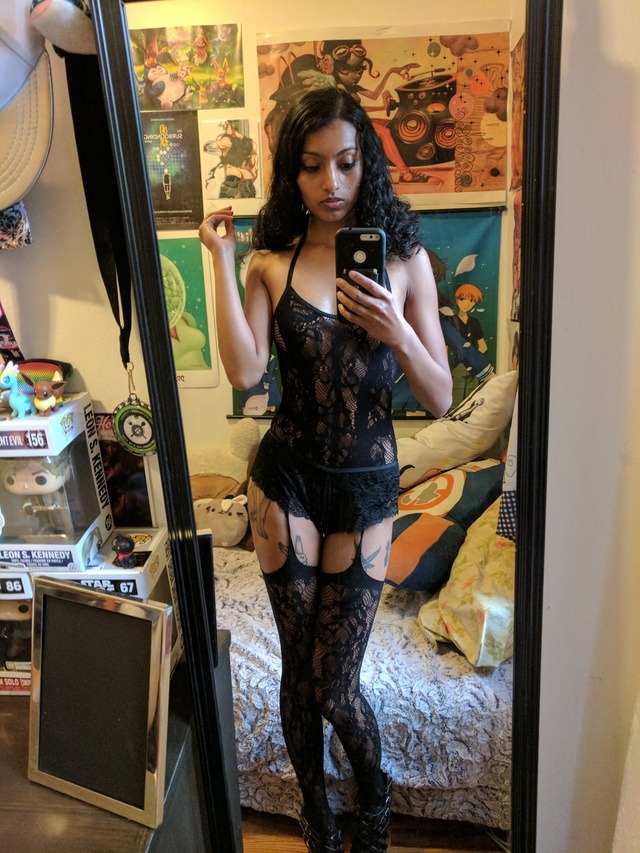 Cute Chick with a Dirty Mirror