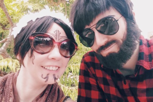 Merrill and Garrett do vacation at Colossalcon(With...