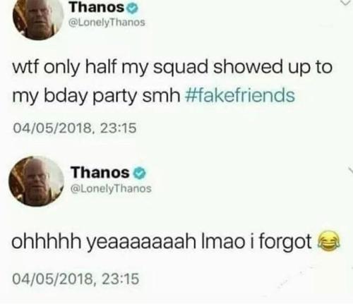 daily-meme:Poor Thanos