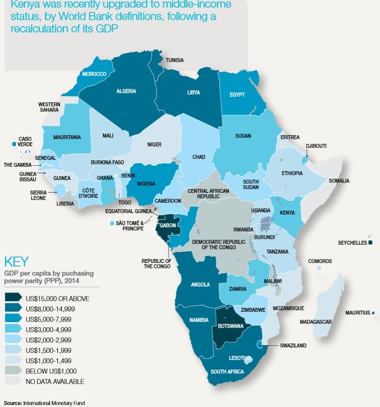The Prepaid Economy African Edition — African Economies Gdp Per Capita By Ppp 0049