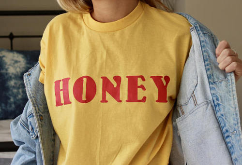 littlealienproducts:Honey Tee byWantToBeRetro