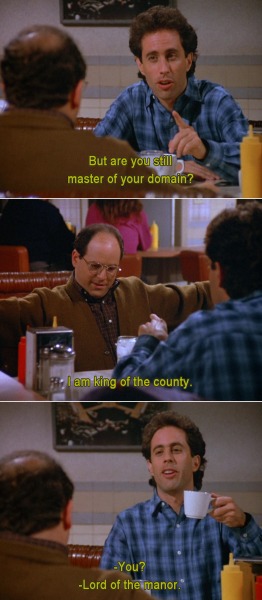 seinfeld master of my domain quotes