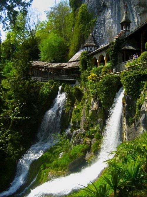 tea-ring:sixpenceee:These are waterfall castles located in...