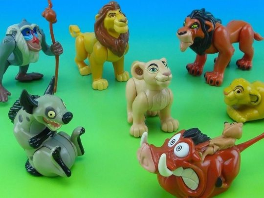 lion king toys mcdonalds
