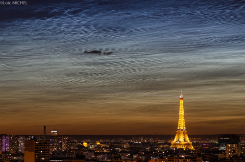 just–space:A Solstice Night in Paris : The night of June...