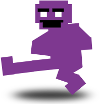 Sprite Purple Guy Minecraft Skin