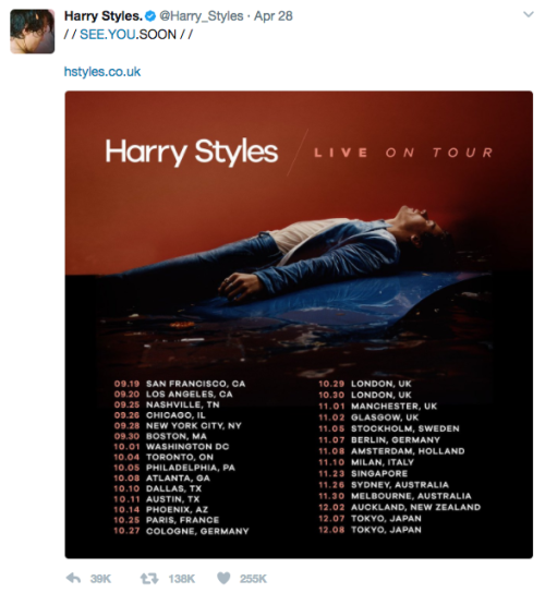 stylesrecord:solo harry: the build up (via twitter)