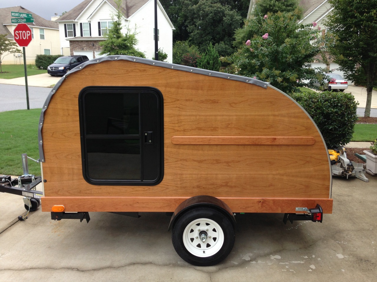 Our 5x8 Hybrid Convertible Teardrop Camper with... - Hillcrest Teardrop ...