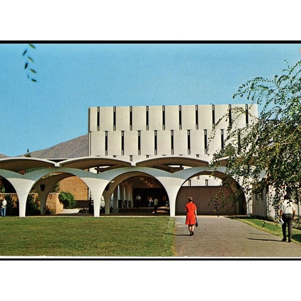 Life at UCR — Here is a lovely postcard of the Rivera Library...