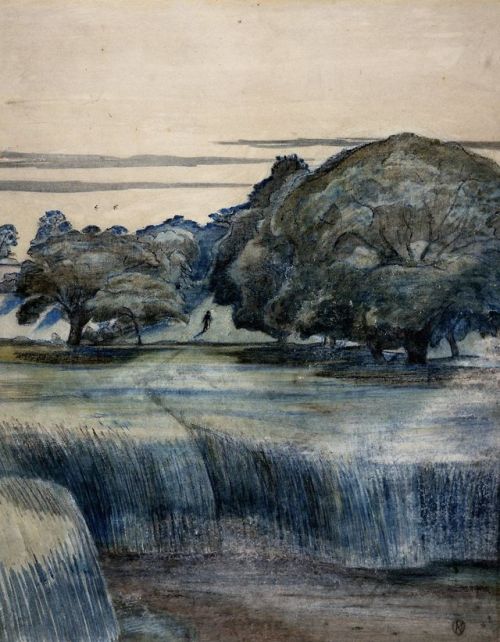 Paul Nash (U.K. 1889-1946)The Wanderer, also called Path Through...