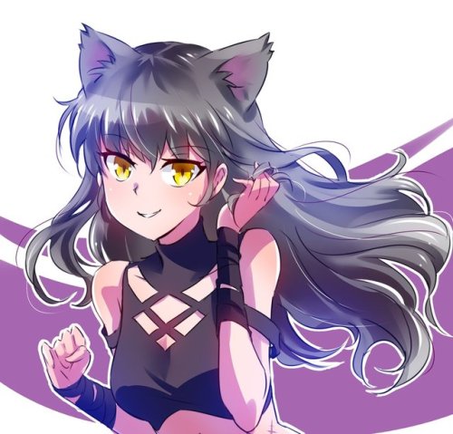 rwbyfanservice:Why does Blake have human ears and cat ears?...