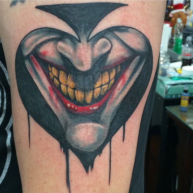 Lucky 13 Tattoo Piercing Why So Serious This Joker Face