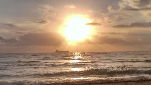 I went to the beach early one morning after my granny passed....