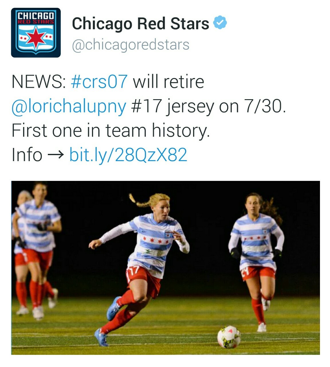 chicago red stars starting lineup today