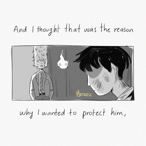 motekill:Midnight thoughts at sunsetI binge-watched mp100...