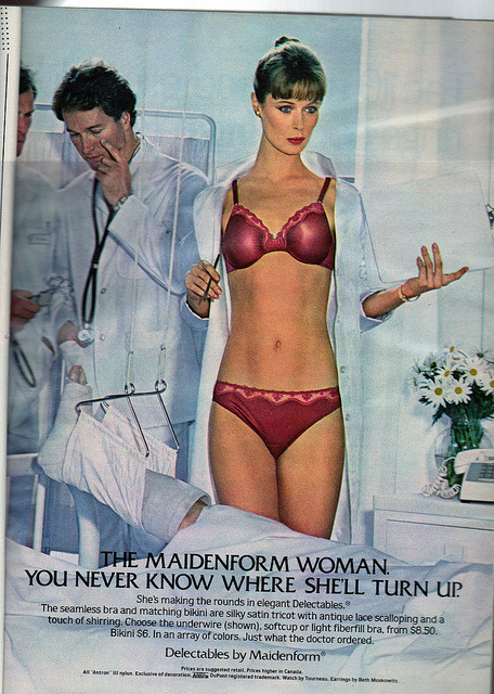 1985 Maidenform Bras, Panties & Lingerie Ad - Sweet Nothings, Delectables