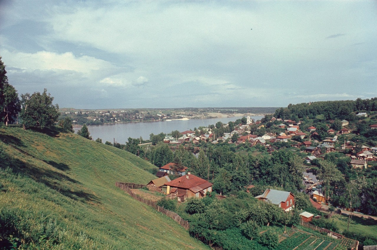 Town of Plyos in Ivanovo region (1984)