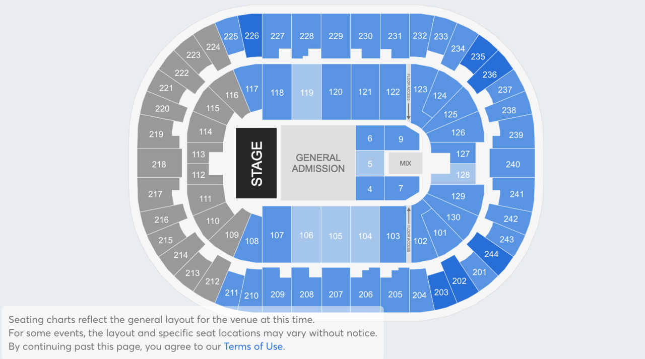 Sweetener Tour A General Admission Pit Is Available