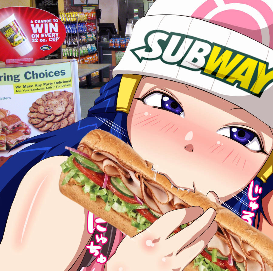 Anime Subway Porn - Eat Fresh. 