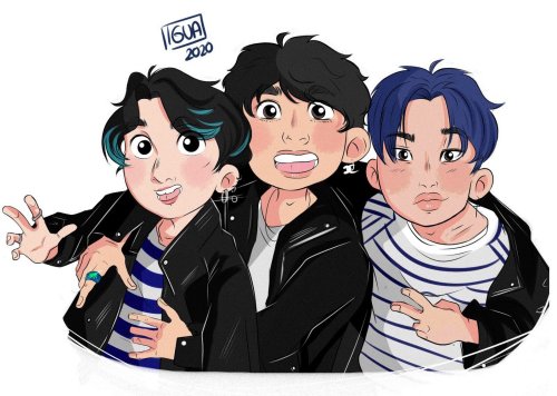 bts line characters | Tumblr