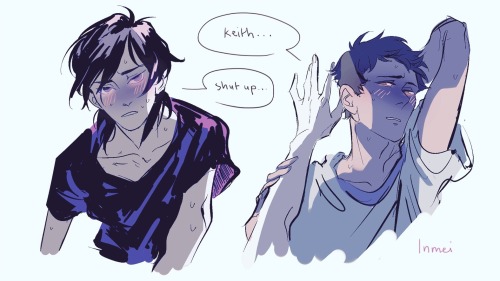 lnmei:Misc. Klance doodles from Twitter! S/O @ilgaksu for Texan...