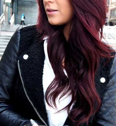 Plum Hair Tumblr