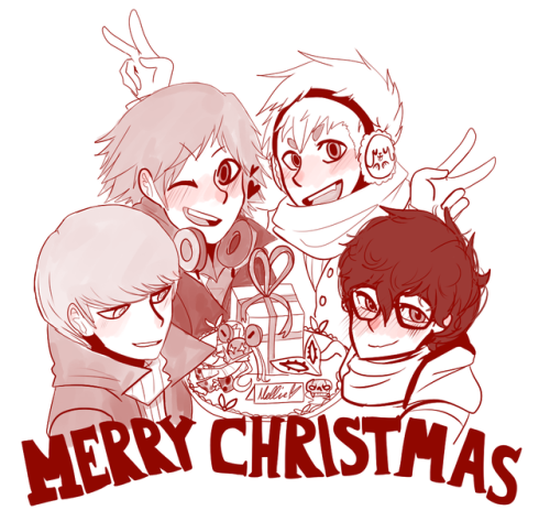 Ony our discord in the persona chat we did a secret santa and I...