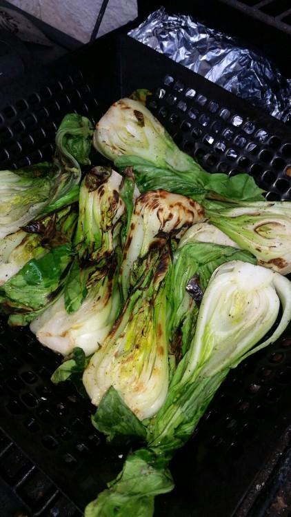 Grilled Bok Choy. Bok Choy (4), Kosher Salt... | Recipes & Culinary ...