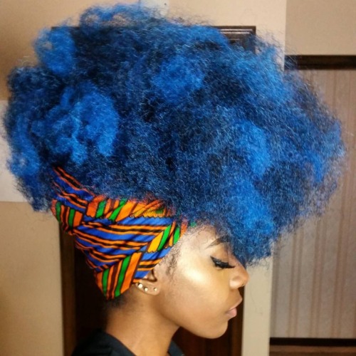 tasselfairy:Magical black girl hair rainbow by @studiomucci