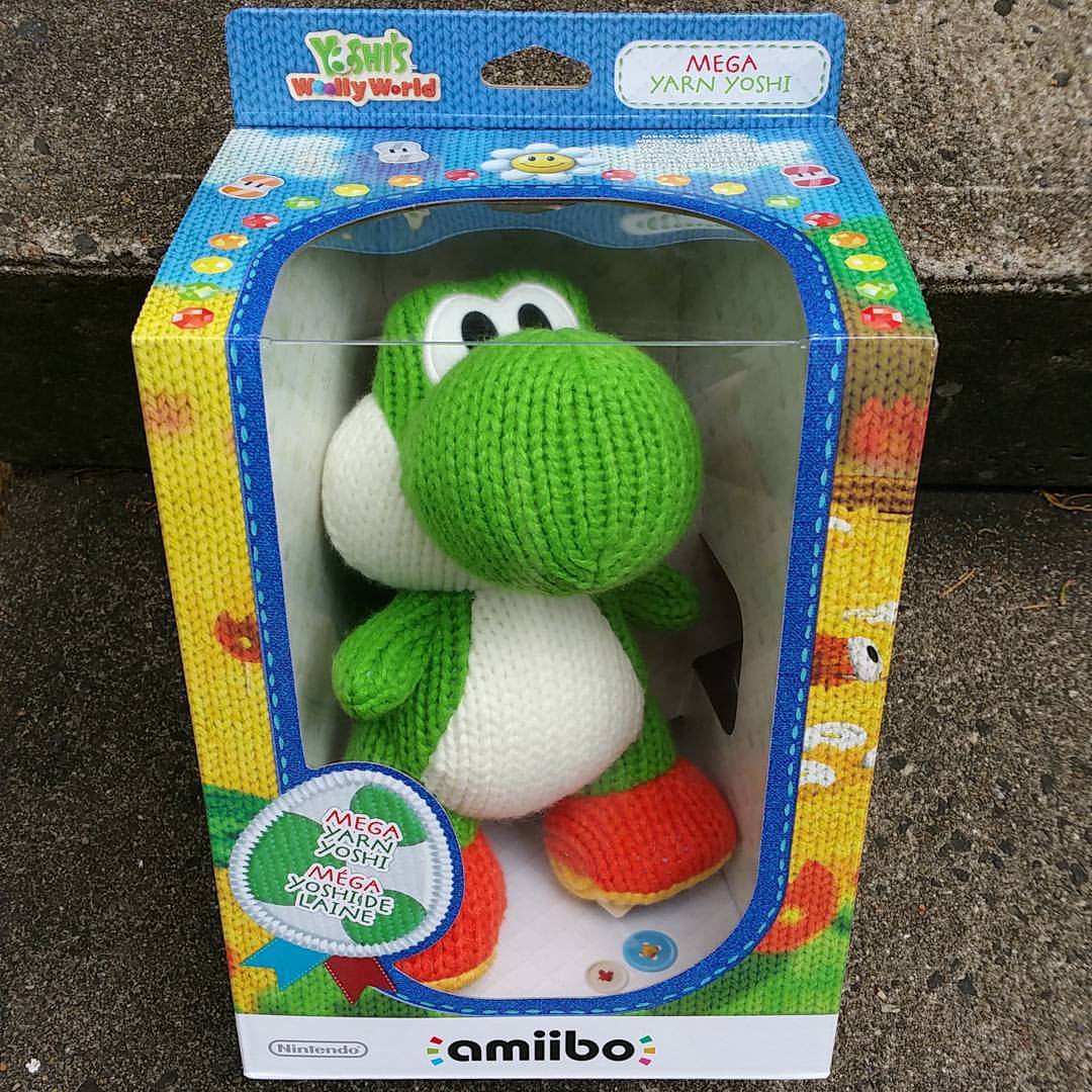 mega yarn yoshi amiibo price