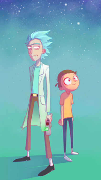 Moonlight Rick And Morty I Do Not Own Any Of The