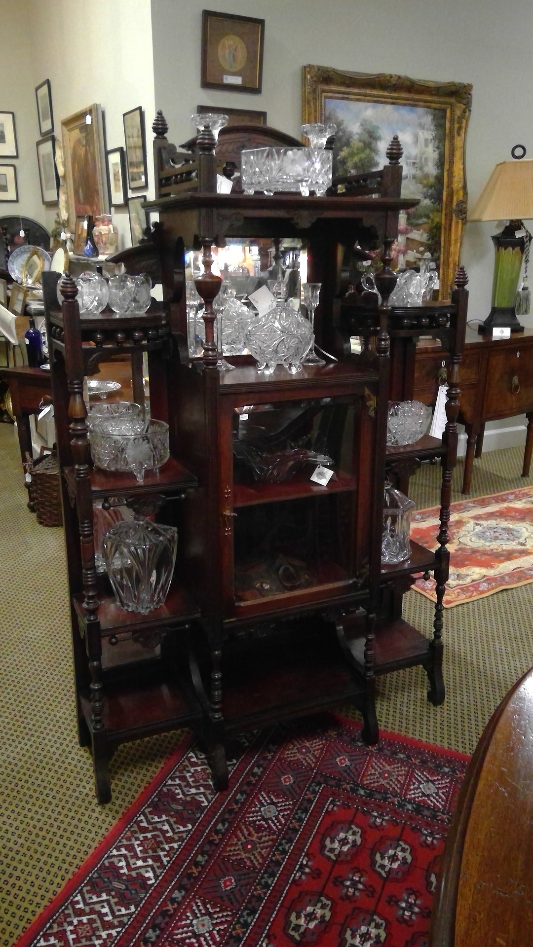 Sold Victorian Etagere Caleb Sasser Co Antiques Interiors