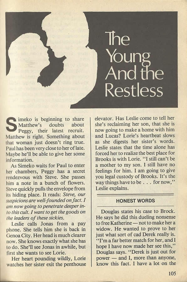 young and the restless soap opera digest spoilers