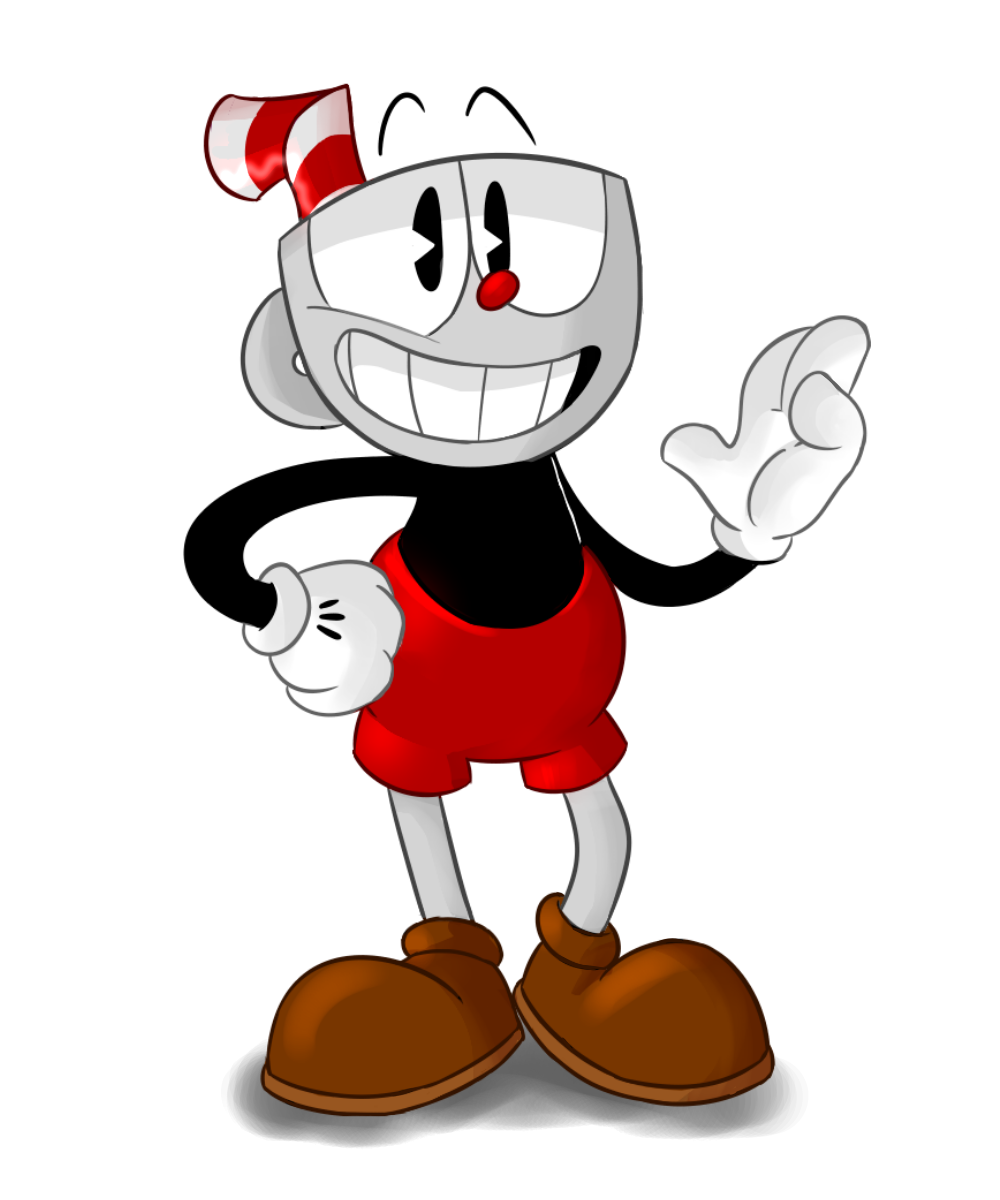 Поркринд капхед. Капхед герои. Персонажи из Cuphead. Cuphead без фона.