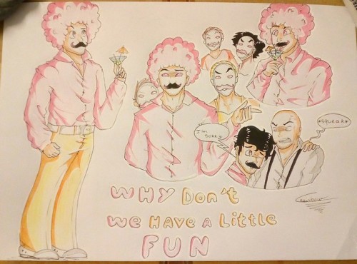 Wilford MOTHERLOVING warfstache ~ (yeah , the fullbody one is...