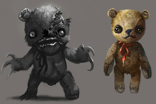 krampus teddy bear for sale