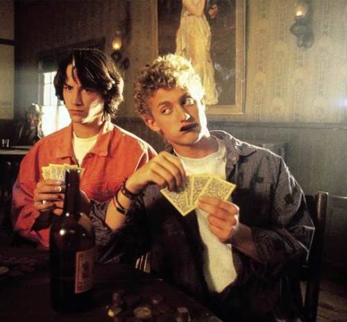 vintagesalt:Bill and Ted’s Excellent Adventure || 1989