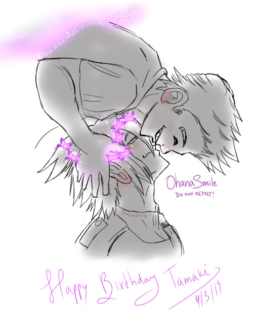 ohanasmile:Happy Birthday, Tamaki ~Do not repost!