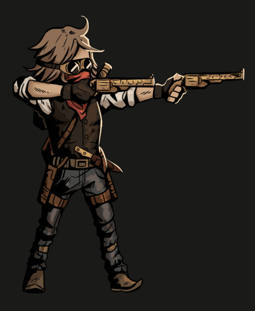 Quick Style Study of the artstyle of Darkest Dungeon - second to...