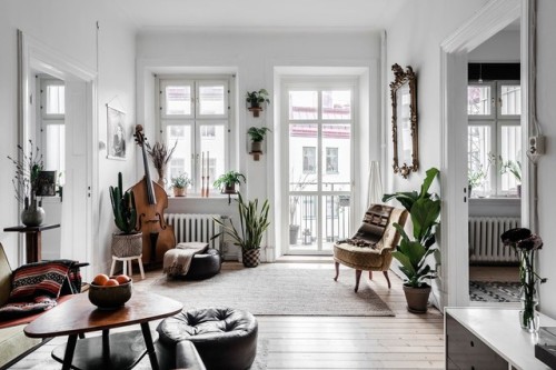 gravityhome:Scandinavian apartment with vintage...