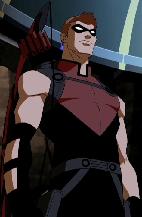 superheroes-or-whatever:Red Arrow from Young Justice (set 5)