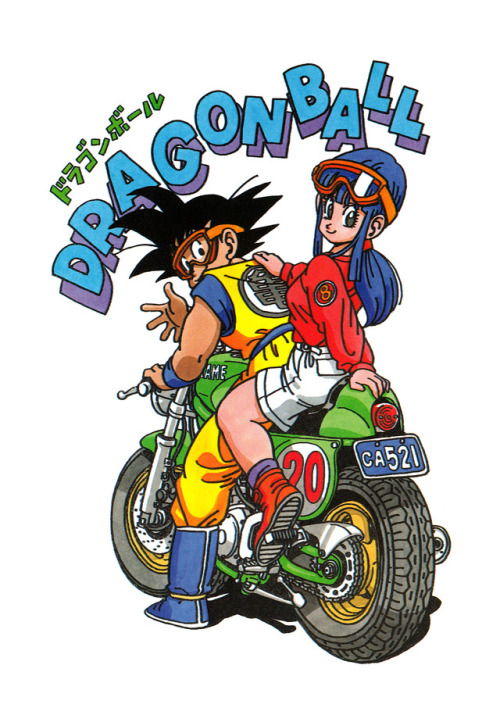 artbookisland:Scan from “Exhibition”, Akira Toriyama.Click...