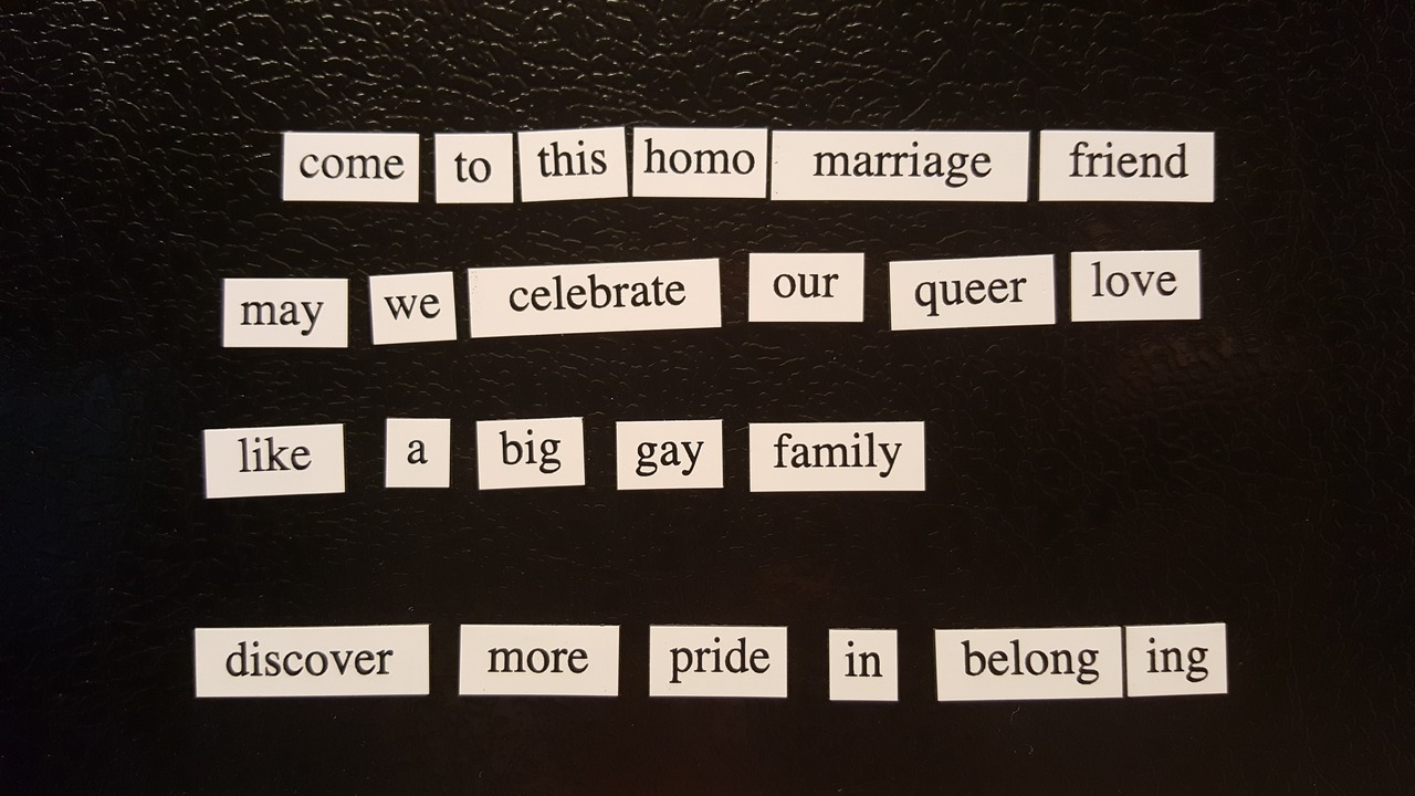 Fridge Magnet Poetry