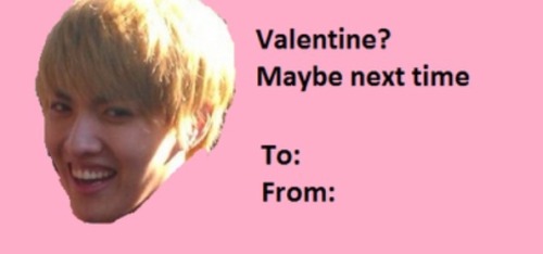 kpop valentine cards tumblr