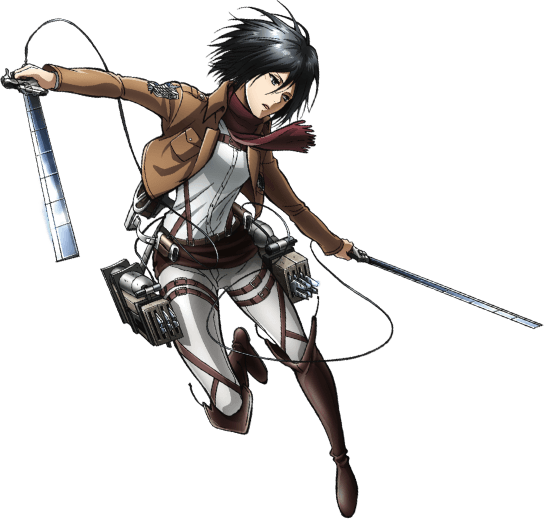 Shingeki No Kyojin Levierenmikasa Png By Bloomsama On