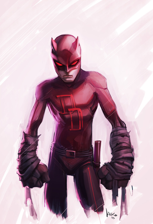 My inevitable #Daredevil fanart.