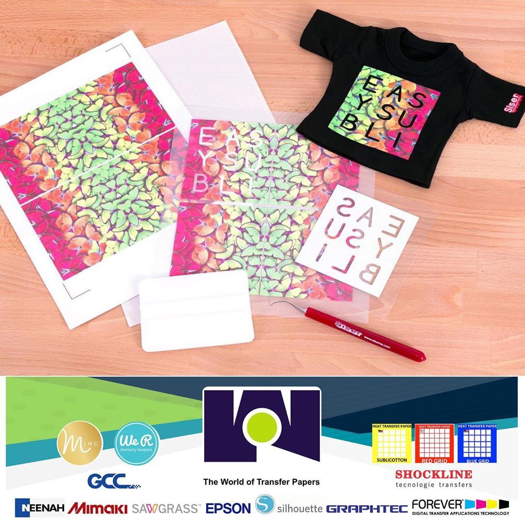 Papel Transfer para Sublimacion SUBLIPAPER 100 Hojas 8.5”x11”